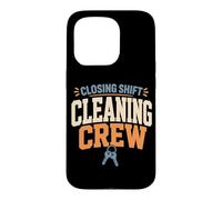 Cleaning Crew Cleaning Team Cleaning Staff Cleanup Gift Case for iPhone 15 Pro