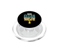 Cleaning Crew Cleaning Team Cleaning Staff Cleanup Gift PopSockets PopGrip for MagSafe