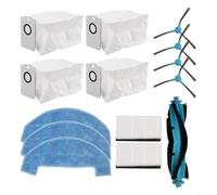 Cleaning Essential Kit for Conga 2499 Features Main Brush with Filters and Mop Cloths for a Spotless Home (A)