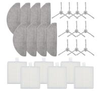Cleaning Essentials For Polaris PVCR 4250/4260 Mop Cloths, Filters, And Side Brushes For Dust Living(B)