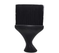 Cleaning Hairdressing Neck Duster Brush with Soft Nylon Bristles - Ergonomic Curved Handle, Standable, Ideal for Salons & Barbers (HJ8U)