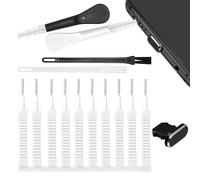 Cleaning Kit - 15X Set Charging Port Cleaner | Mobile Phone Hole Dust Cleaner | Portable Headphone Jack Brush Tool Set | Sturdy USB C SmartPhone Cleaning Kit For Home Travel Phone Accessories