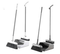 Cleaning Kit, Convenient Storage, 1 Set, Broom with Dustpan Combo Set, Sweeping Duster Tool Gadgets, Easy to Use, for House, Kitchen, Apartment, Floor, Dorm, Garage