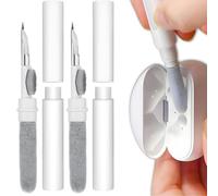 Cleaning Kit for Airpods Pro 1 & 2 - 2 Pieces 3 in 1 Multifunctional Cleaning Pen with Soft Brush, Ideal for Bluetooth Headphones, Earbuds and Bag
