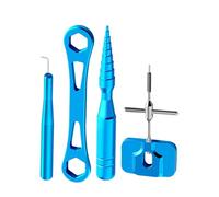 Cleaning Kit for Fishing Reels | Fishing Equipment Removal Kit, Precise Care Set for Fishing Reels Intended for Shore Boat Kayak Fresh and Salt Water