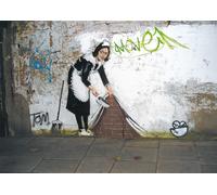 Cleaning Lady - Bansky