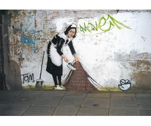 Cleaning Lady - Bansky