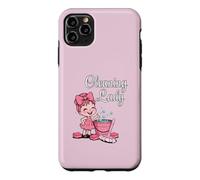 Cleaning Lady Pink Mop Bubbly Bucket Sponges Housekeeper Fun Case for iPhone 11 Pro Max