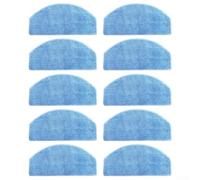 Cleaning Mop Cloths Compatible For Laresar Evol 3 Robot Vacuum Cleaner, Machine Washable And Reusable Design(10 PACK)