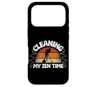 Cleaning My Zen Time Vaccum Cleaning Housekeeper Case for iPhone 17 Pro