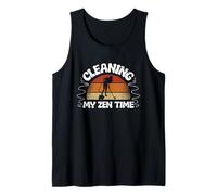 Cleaning My Zen Time Vaccum Cleaning Housekeeper Tank Top