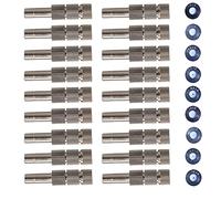 Cleaning Nozzle,Spray Angle,Brass Misting Nozzles, 80PCS Cooling Micro-Mist, with 6MM Connection(0.1MM)