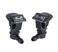 Cleaning Nozzles Compatible with Jeep for Wrangler JK 2013 2014 2015 2016 2017 2Pcs Windshield Windscreen Wiper Washer Water Spray Nozzles 68164356AB