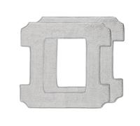 Cleaning Pads ，Compatible ForEcovacs， W1 Pro / W1 / W2 / W2 Robot, Replacement Mop Microfibre Mop Cloth Washable(6pcs)