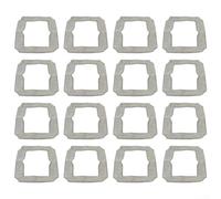 Cleaning Pads for ECOVACS for winbot for mini Robot Window Cleaner - Washable Microfiber Cloths High Absorption Precise Fit Glass Care 21.6x21cm(16pcs)