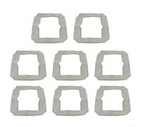 Cleaning Pads for ECOVACS for winbot for mini Robot Window Cleaner - Washable Microfiber Cloths High Absorption Precise Fit Glass Care 21.6x21cm(8pcs)