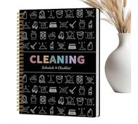 Cleaning Planner - 2026 Home Checklist, Family Cleaning Schedule, Daily Organizing Tasks Tracker, Systematic Housekeeping, Household Management Journal, Comprehensive Chore Chart