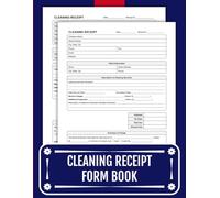 Cleaning Receipt Form Book: 50 Duplicate Invoice Forms for Housekeepers & Janitorial Services | 8.5 x 11 inches.