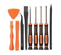 Cleaning Repair Tool Kit for PS4 PS5, TECKMAN TR9 Torx Security Screwdriver with PH00 PH0 PH1 Phillips Screwdriver Set for Sony PlayStation 4,5 Main,Controller Tear Down and Dust Removal