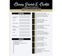 Cleaning Schedule & checklist (FLYLADY): This helps break down tasks into manageable chunks to help with the overwhelm of housekeeping.