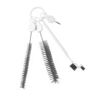 Cleaning scrubber: narrow neck bottle cleaner, bottle cleaner brush, straw cleaner brush, household cleaner, 4X water bottle scrubber, cleaning brush