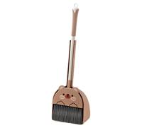 Cleaning Set - 54x14.2x16.3cm PP, Broom Dustpan Kit, Role Play Tools, Home Chore Practice | Perfect For Pretend House Cleaning, Early Responsibility Learning, Parent Child Activities, Indoor
