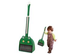 Cleaning Set - 54x14.2x16.3cm PP, Broom Set, Home Task Tools, Routine Awareness Training | Perfect For Pretend Household Games, Early Learning Development, Cooperative Family Play, Indoor