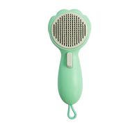 Cleaning Slickers Brush Easy To Clean Grooming Comb For All Hair Types For Dog Massage Brushes Keeping Heal Pet Dog Cleaning Slickers Brush With Soft Massage Grooming For Dogs Cats
