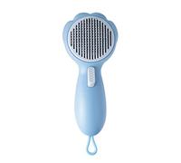 Cleaning Slickers Brush Easy To Clean Grooming Comb For All Hair Types For Dog Massage Brushes Keeping Heal Pet Dog Cleaning Slickers Brush With Soft Massage Grooming For Dogs Cats