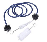 Cleaning Snake Instrument, Musical Instrument Maintenance Brass Pipe Cleaner Care Accessory Trumpet Cleaning Brushes Set Kit