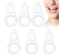 Cleaning Sponge - 5.5 x 2.5 x 0.8 cm, Pack of 6 | Gum Eraser Gum Cleaner, Soft, Portable, Safe Teeth Cleaning for Home Hygiene, Travel
