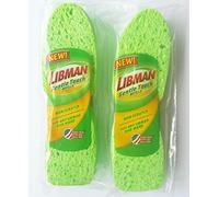 Cleaning Sponge Non-Scratch Libman Gentle-Touch Refills 2-2-Packs (4 total sponges) Made in USA