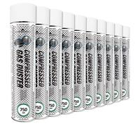 Cleaning Spray 10x 750ml AABCOOLING Home&Office Compressed Gas Duster 750ml K3, PC Duster, Office Supplies, Can of Air, Electronics Cleaning, Compressed Air Can, Office Equipment Cleaners