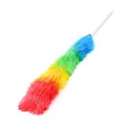Cleaning Supplies, Set Feather Duster Household Rainbow Dust Duster Practical Plastic