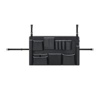 Cleaning Tool Organizer Bag - Industrial Garbage Bin Organizer Bag with 13 Pockets - Janitorial Tool Storage Accessories for Workshop Community Hotel Beach Supermarket School Park