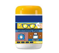Cleaning Wipes for Bathroom | Multi-Function Soft and Scratch Free - Glasses Cleaning Wipes - for Glass Mirrors Window TV Screen Smartphones Ta