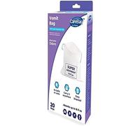 Cleanis CareBag Absorbent Sick Vomit Bags, Pack 20 Sickness Bags