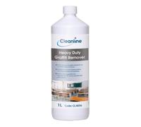 Cleanline Heavy Duty Graffiti Remover, 1L, Multi-Purpose Cleaner for Non-Porous Surfaces
