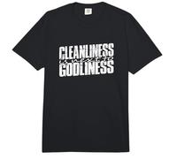 Cleanliness is Next to Godliness - Cleaning Comfort Colors Adult Heavyweight T-Shirt