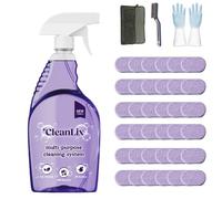 Cleanlix Cleaning Spray, Cleanlix Cleaner for Instant Stain Removal, All-Purpose Spray Cleaner with Cleaning Tablets, Cleanlix The All-in-One Solution for Every Stain (Lavender*36,1 Bottle)