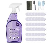 Cleanlix Cleaning Spray, Cleanlix Cleaner for Instant Stain Removal, All-Purpose Spray Cleaner with Cleaning Tablets, Cleanlix The All-in-One Solution for Every Stain (Flowers*36,1 Bottle)