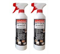 Cleanprince Anti-yellowing cleaner 2 x 0.5 = 1 litre, concentrate against yellowing, plastic frame, doors, fibreglass gel coat, caravan, boat
