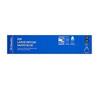 CleanPro 200 Large Refuse Sacks Blue 75L (Pack of 200s)