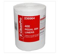 CleanPro 400 Pedal Bin Liners | Approx 400 per Case| Case of 1