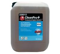 CleanPro+ Automatic Dishwasher Detergent H14 10 Litres - Professional Machine Dishwashing Liquid - Heavy-Duty Grease & Stain Removal - Catering & Commercial Use