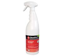 CleanPro+ Bathroom Cleaner H35 1 Litre x 6 - Professional Washroom Cleaner - Removes Limescale, Soap Scum & Stains - Multi-Surface Commercial Cleaning Solution