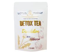 Cleanse Detox Tea, 21 Tea Bags, Made with Dandelion Root Hibiscus and Aloe Vera