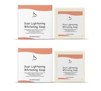 Cleansing and Brightening Facial Soap, Multi-Effect Soap, 80g - Contains tea tree oil for gentle exfoliation, leaving skin more even-toned and radiant. Suitable for all skin types.