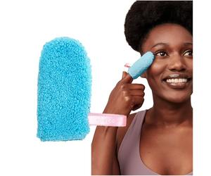 Cleansing Makeup Removal for All Types of Skin Mini Glove Reusable Washable Mitt Eco Friendly Makeup Eraser Towel Microfiber Glove Lips and Eye Make-Up Remover Just with Water Cleansing Cloth