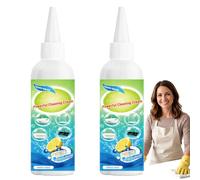 cleansing milk heavy oil stain cleaner, Cleaning Milk House Cleaner, Multifunctional Cleansing Milks, Effectively Remove Stains Cleaning Supplies for Household Kitchen 100g (2pcs)